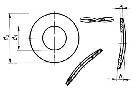 DIN 137 B Spring Wave Washers