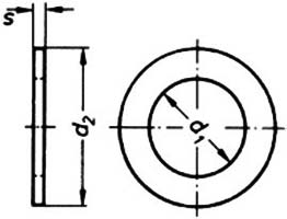 Flat Washers / Washers For Cheese Head Screws