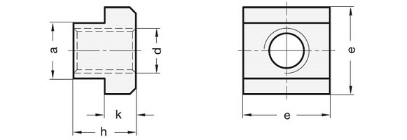 DIN 508 T-Nuts