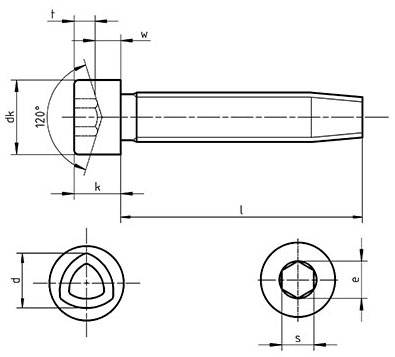 DIN 7500 E