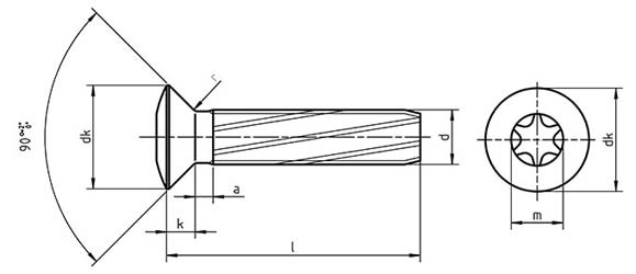 DIN 7516 ETX